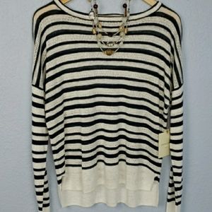 Cynthia Rowley Linen Sweater Size M
